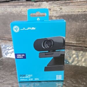 PopCam HD USB Webcam - Black
